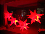 Led Light Inflatable Star for Club Event Decoration