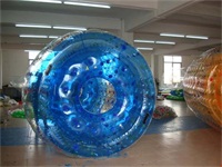 Both End Blue Color Colorful Water Roller Ball